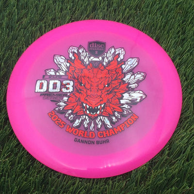 Discmania Q-Line DD3 with Premier Series 2025 World Champion Gannon Buhr Stamp- 175.67 Pink