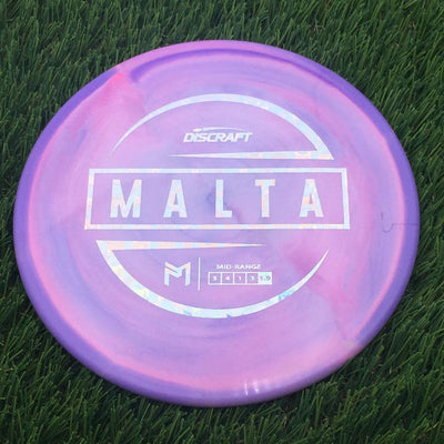 Discraft ESP Malta with PM Logo Stock Stamp Stamp- 166.63 Purple