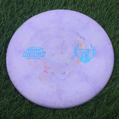 Discraft Bro-D Swirl Rubber Blend Roach with Brodie Smith Minimal Dark Horse Stamp- 174.09 Purple