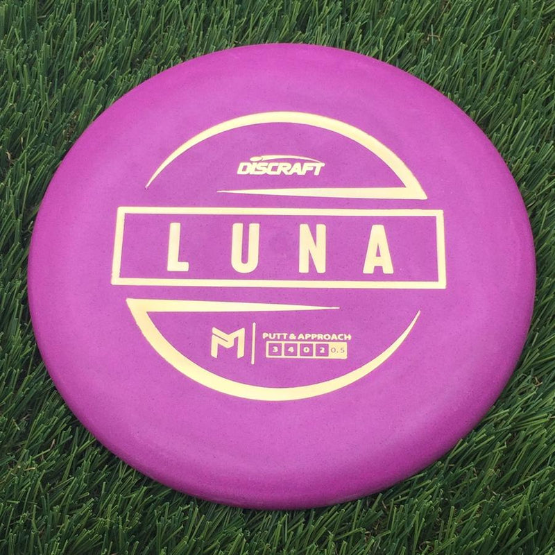 Discraft Jawbreaker/Rubber Blend Luna with PM Logo Stock Stamp Stamp- 174.6 Purple
