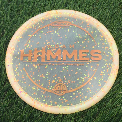 Discraft Elite Z Confetti Zone with Adam Hammes - 2025 Waco Champion - AH Signature Stamp- 173.87 Yellow