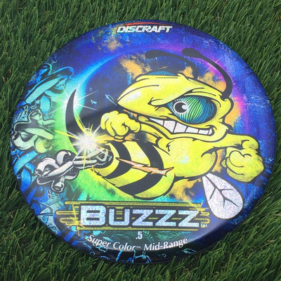 Discraft ESP Full Foil SuperColor Buzzz with Chains - Blue Prism Print- 178.19