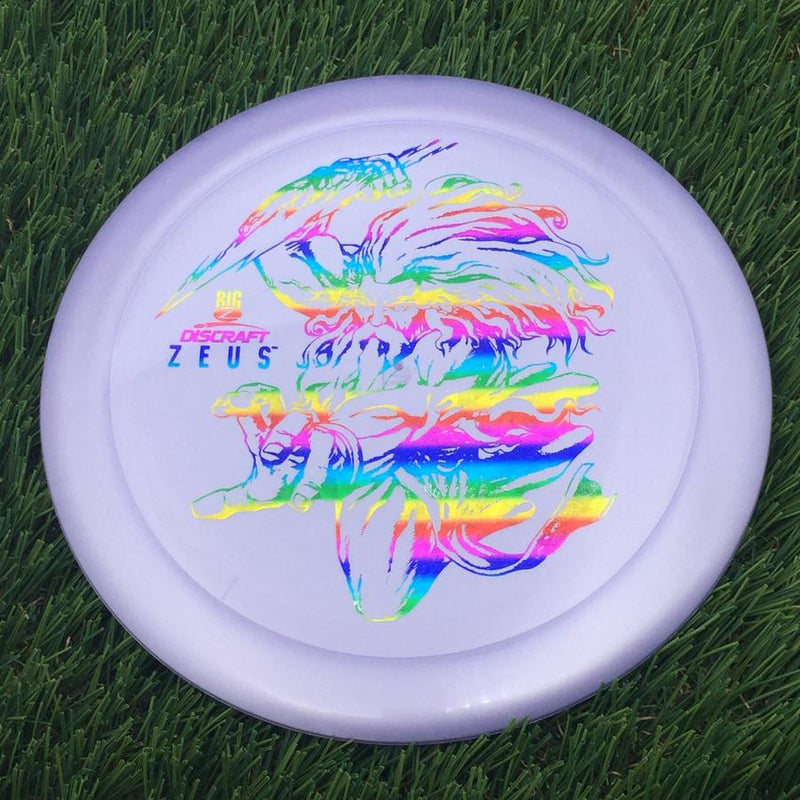 Discraft Big Z Collection Zeus with Big Z Stock Stamp with Inside Rim Embossed PM Paul McBeth Stamp- 171.38 Purple