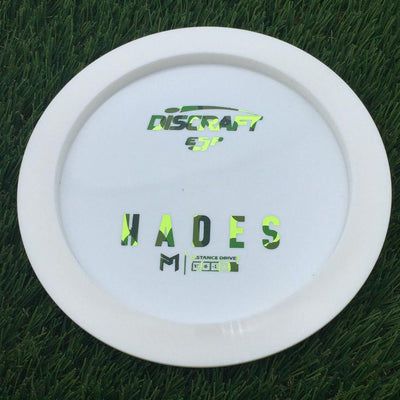 Discraft ESP Hades with Dye Line Blank Top Bottom Stamp- 170.86 White