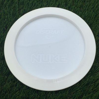 Discraft ESP Nuke with Dye Line Blank Top Bottom Stamp- 170.65 White