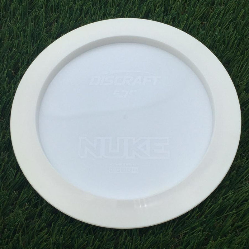 Discraft ESP Nuke with Dye Line Blank Top Bottom Stamp- 170.65 White