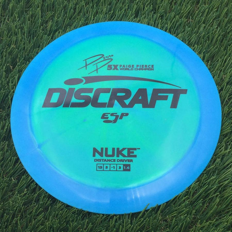 Discraft ESP Nuke with PP 29190 5X Paige Pierce World Champion Stamp- 173.95 Green