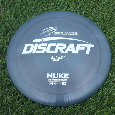 Discraft ESP Nuke with PP 29190 5X Paige Pierce World Champion Stamp- 165.5 Grey