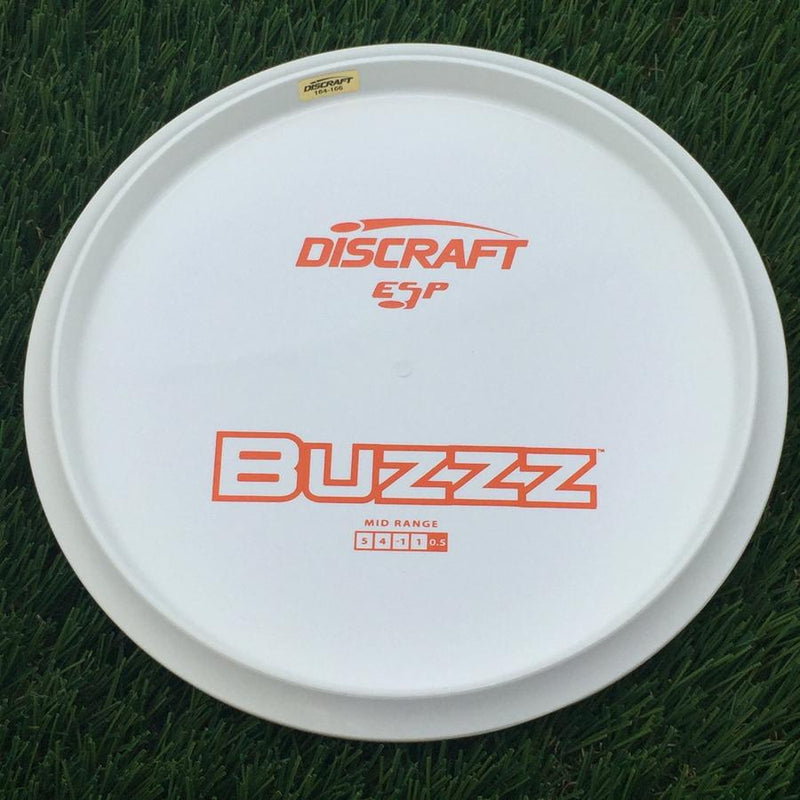 Discraft ESP Buzzz with Dye Line Blank Top Bottom Stamp- 168.14 White