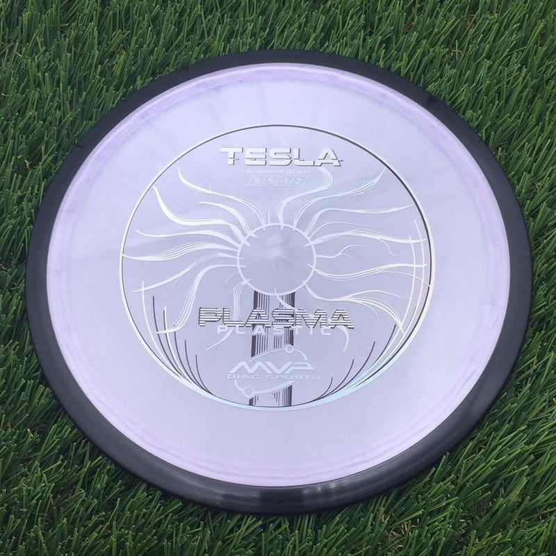 MVP Plasma Tesla with Globe Stock Stamp- 159.15 Purple