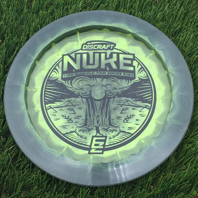 Discraft ESP Swirl Nuke with Ezra Aderhold Tour Series 2023 Stamp- 174 Green