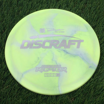 Discraft ESP Swirl Captain's Raptor with Paul Ulibarri Stamp- 172 Yellow