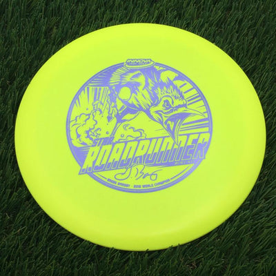 Innova Star Roadrunner with Gregg Barsby 2018 World Champion Screamin' Roadrunner Stamp- 167 Yellow