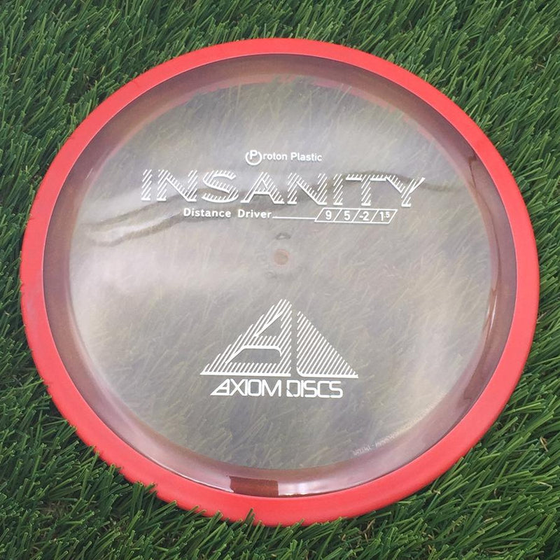 Axiom Proton Insanity with Stock Stamp with Flight Numbers Stamp- 168.84 Red