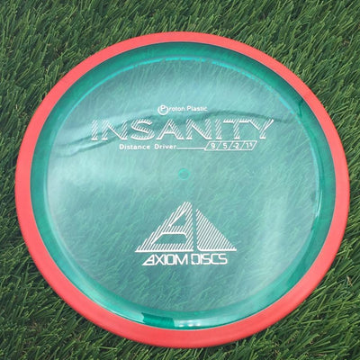 Axiom Proton Insanity with Stock Stamp with Flight Numbers Stamp- 167.6 Green