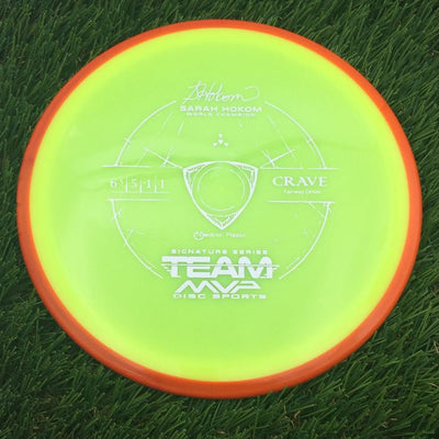 Axiom Neutron Crave with Sarah Hokom World Champion Signature Series Team MVP Stamp- 158.99 Yellow