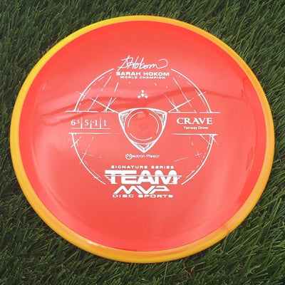 Axiom Neutron Crave with Sarah Hokom World Champion Signature Series Team MVP Stamp- 159.62 Orange