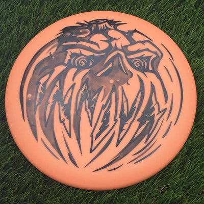 Innova Nexus Proto Glow Aviar Putter with 2025 XXL Halloween Pumpkin Stamp- 173.31 Orange