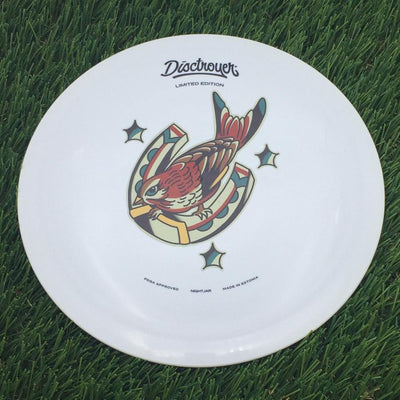 Disctroyer A-Medium Nightjar DD-10 with Colored Tattoo - Limited Edition Stamp- 169 Grey