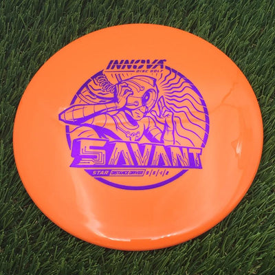 Innova Star Savant with Burst Logo Stock Stamp- 175 Orange