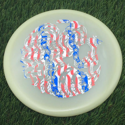 Discraft Mega-Glow Buzzz with 2025 Halloween Single Foil Art by Brian Allen Stamp- 179.71 Glow