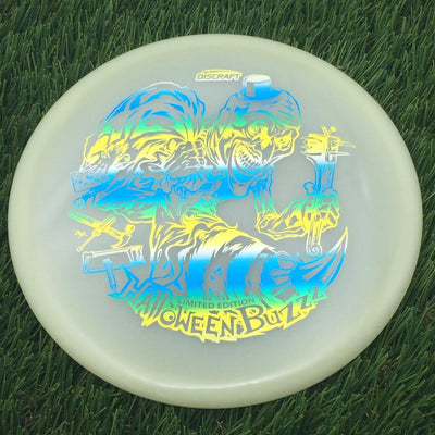 Discraft Mega-Glow Buzzz with 2025 Halloween Single Foil Art by Brian Allen Stamp- 179.66 Glow
