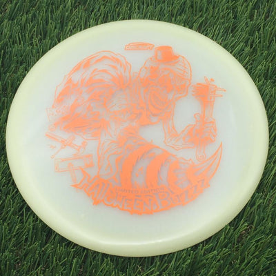 Discraft Mega-Glow Buzzz with 2025 Halloween Single Foil Art by Brian Allen Stamp- 179.46 Glow