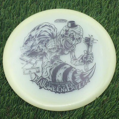 Discraft Mega-Glow Buzzz with 2025 Halloween Single Foil Art by Brian Allen Stamp- 179.01 Glow