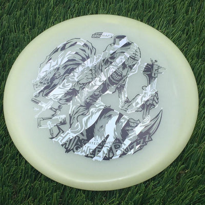 Discraft Mega-Glow Buzzz with 2025 Halloween Single Foil Art by Brian Allen Stamp- 179.49 Glow