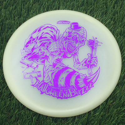 Discraft Mega-Glow Buzzz with 2025 Halloween Single Foil Art by Brian Allen Stamp- 178.46 Glow