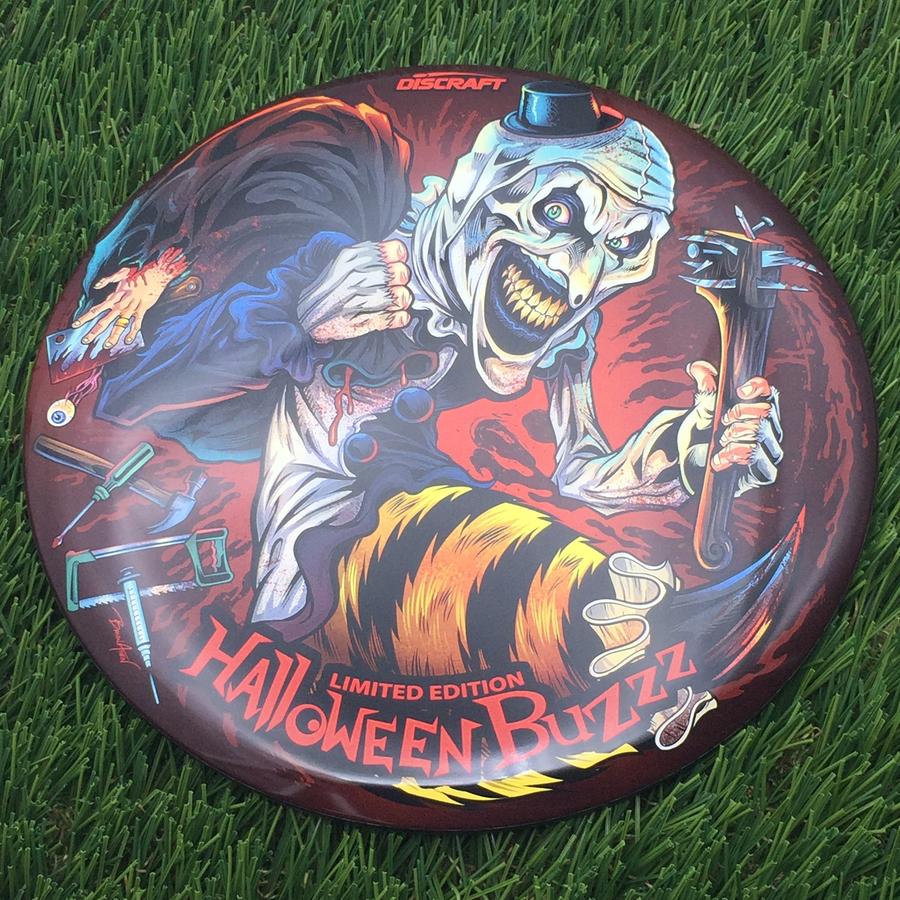 Discraft ESP SuperColor Buzzz Midrange with 2025 Halloween Art by Discraft ESP SuperColor Buzzz Midrange with 2025 Halloween Art by