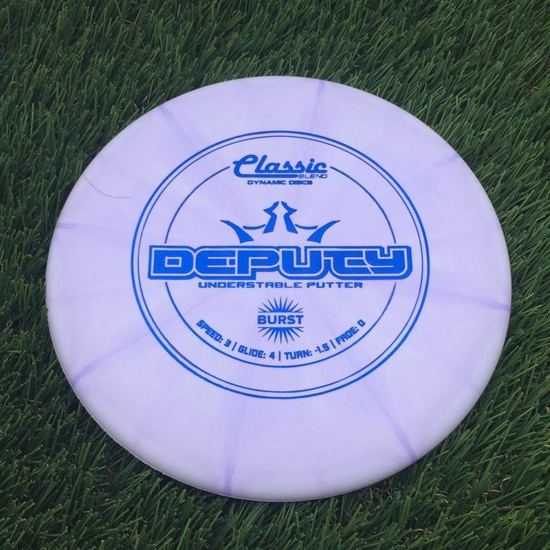 Dynamic Discs Classic Blend Burst Deputy- 174.57 White