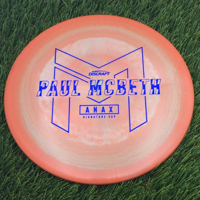 Discraft ESP Anax with Paul McBeth - Large PM Logo Stamp- 159 Brown