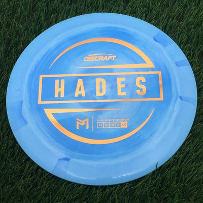 Discraft Elite Z Hades with PM Logo Stock Stamp Stamp- 172.92 Blue