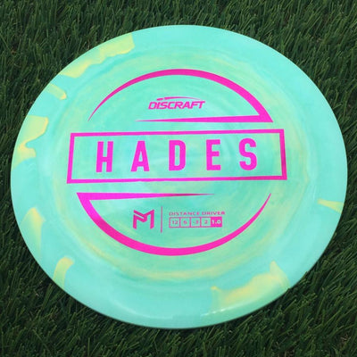 Discraft Elite Z Hades with PM Logo Stock Stamp Stamp- 172.34 Green
