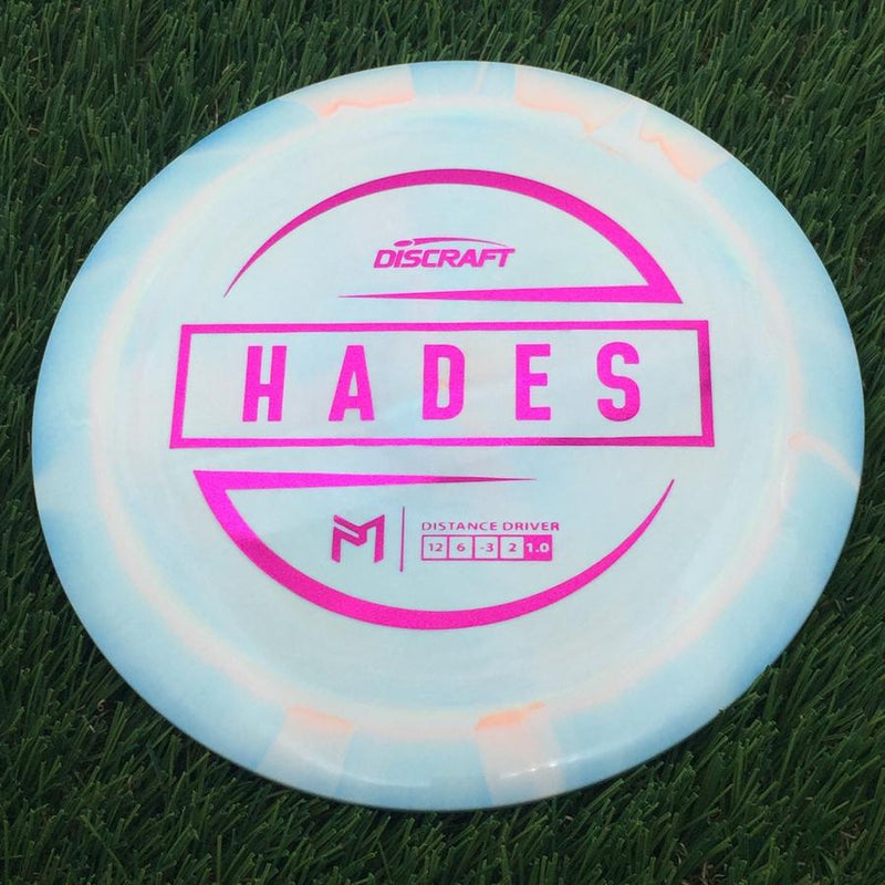 Discraft Elite Z Hades with PM Logo Stock Stamp Stamp- 172 Orange