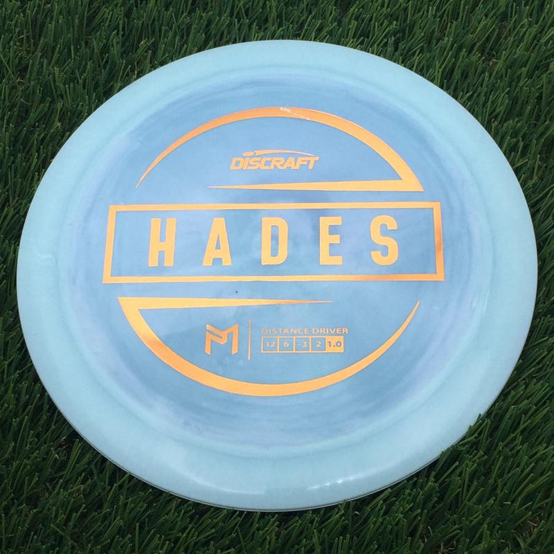 Discraft Elite Z Hades with PM Logo Stock Stamp Stamp- 174.03 Grey