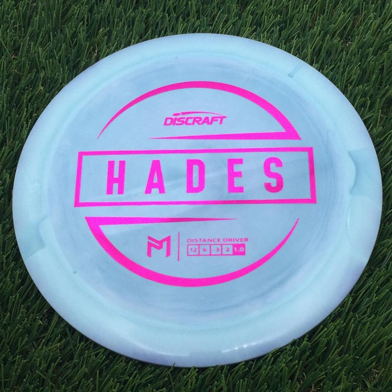 Discraft Elite Z Hades with PM Logo Stock Stamp Stamp- 173.69 Grey