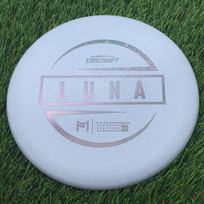 Discraft Jawbreaker/Rubber Blend Luna with PM Logo Stock Stamp Stamp- 166.35 Grey