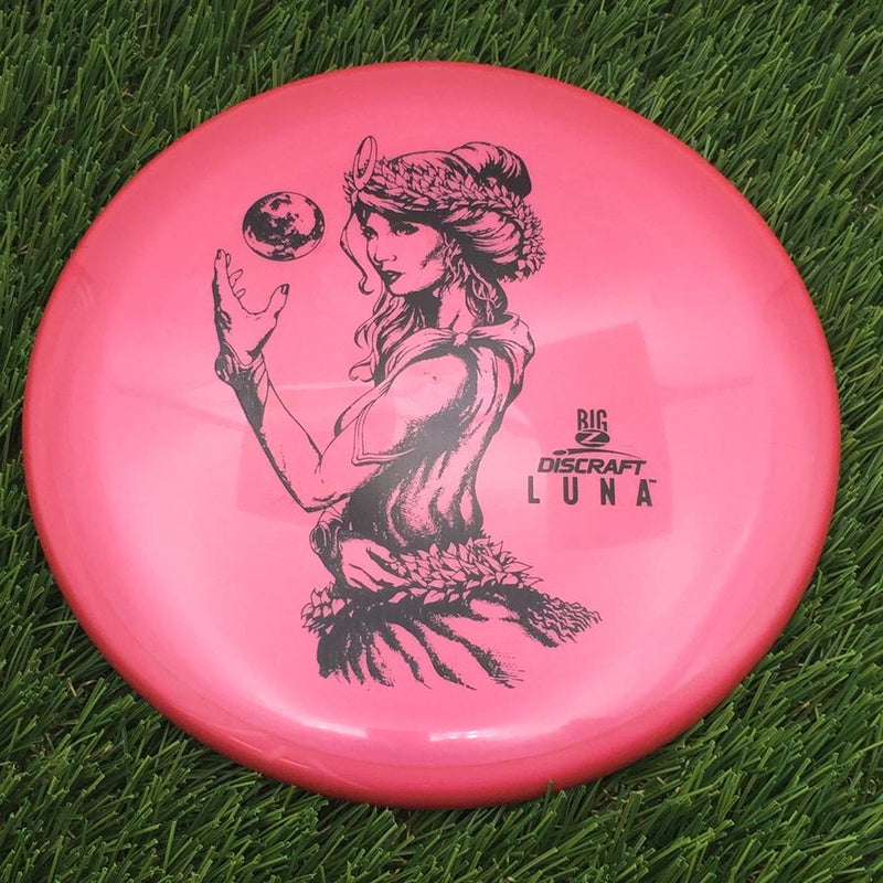 Discraft Big Z Collection Luna with Big Z Stock Stamp with Inside Rim Embossed PM Paul McBeth Stamp- 170.92 Red