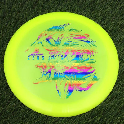 Discraft Big Z Collection Zeus with Big Z Stock Stamp with Inside Rim Embossed PM Paul McBeth Stamp- 173.18 Yellow