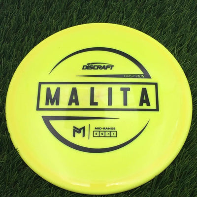 Discraft ESP Malita with First Run with PM Logo Stamp- 169.76 Yellow