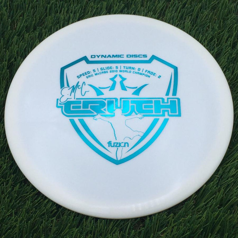 Dynamic Discs Fuzion EMAC Truth with Eric McCabe 2010 World Champion Stamp- 177.06 White