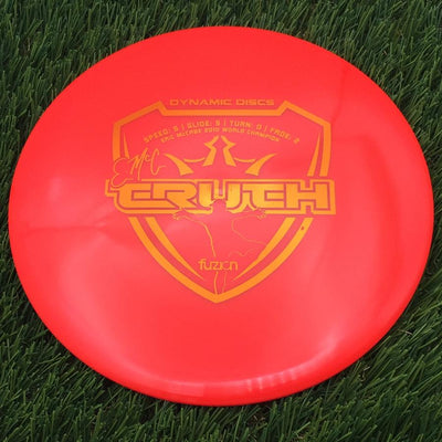 Dynamic Discs Fuzion EMAC Truth with Eric McCabe 2010 World Champion Stamp- 178.05 Red