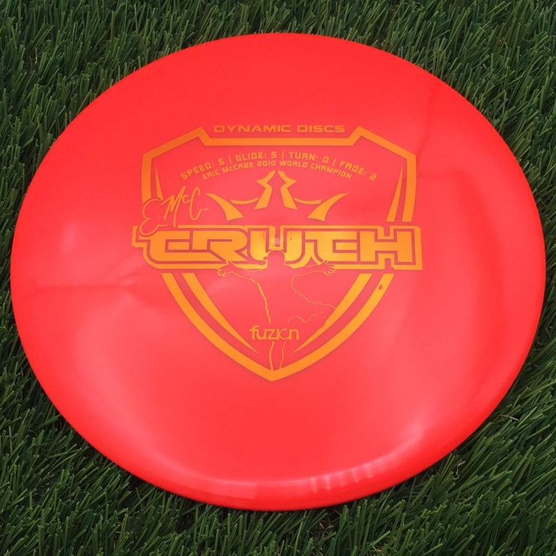 Dynamic Discs Fuzion EMAC Truth with Eric McCabe 2010 World Champion Stamp- 178.05 Red