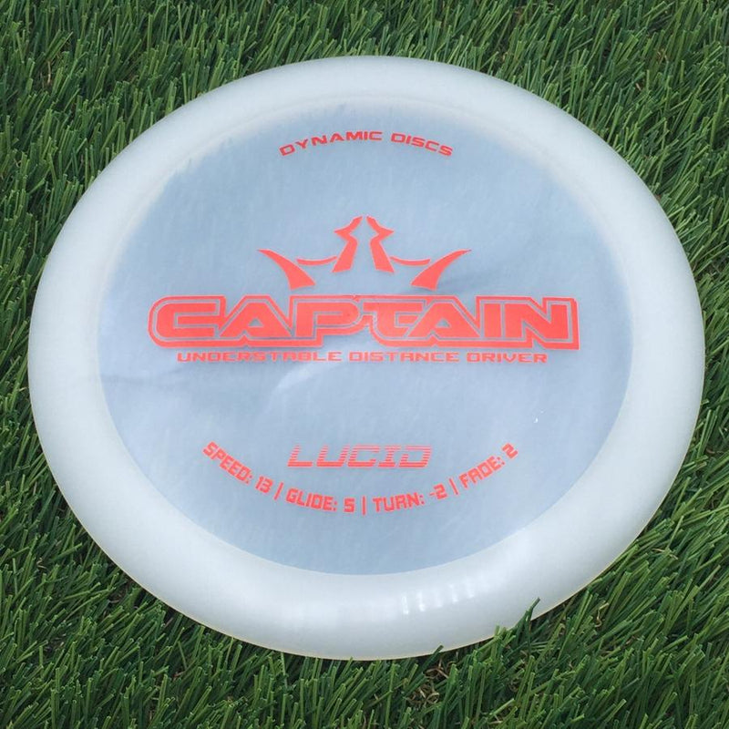Dynamic Discs Lucid Captain- 174.59 White