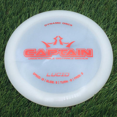 Dynamic Discs Lucid Captain- 175.02 White
