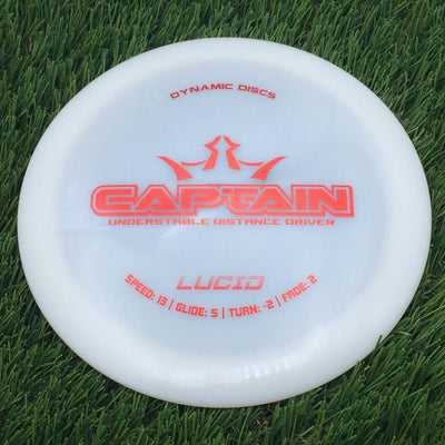 Dynamic Discs Lucid Captain- 175.15 White