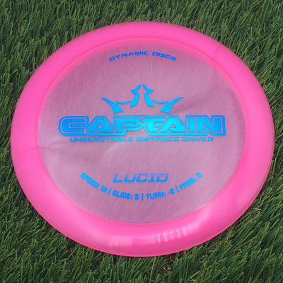 Dynamic Discs Lucid Captain- 175.26 Pink