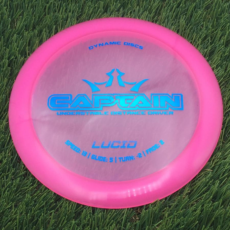 Dynamic Discs Lucid Captain- 175.26 Pink